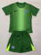 25-26 CHE Green Goalkeeper Kids Soccer Jersey