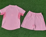 2025-26 Algeria Pink Special Edition Kids Player Version Soccer Jersey (球员童装)