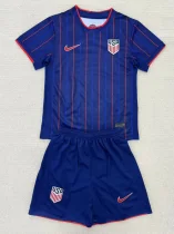 2025-26 USA Away Kids Soccer Jersey