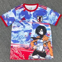 2025-26 Japan Blue Red Special Edition Fans Soccer Jersey