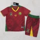 2025-26 Cameroon Away Kids Soccer Jersey