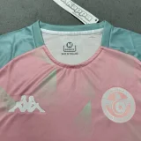 2025-26 Tunisia Blue Pink Special Edition Training shirts 突尼斯