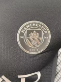 2025-26 Man City Away Long Sleeve Player Version Soccer Jersey (长袖球员)
