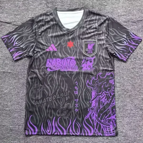 2025-26 Japan Black Purple Special Edition Fans Soccer Jersey