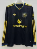 2025-26 Man Utd Third Long Sleeve Soccer Jersey (长袖)
