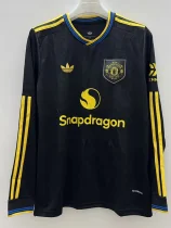 2025-26 Man Utd Third Long Sleeve Soccer Jersey (长袖)
