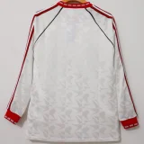 1991 Man Utd Away Long Sleeve Retro Soccer Jersey (长袖)