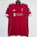 25-26 Liverpool Home 1:1 Fans Soccer Jersey