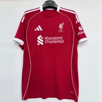 25-26 Liverpool Home 1:1 Fans Soccer Jersey