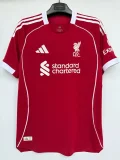 25-26 Liverpool Home Player Version Soccer Jersey