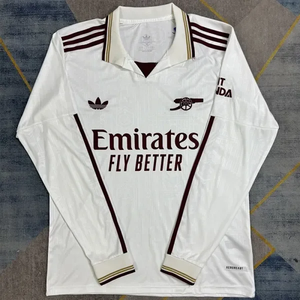 2025-26 Arsenal Third Long Sleeve Soccer Jersey (长袖)