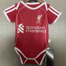 2025-26 Liverpool  Home Baby Infant Crawl Suit