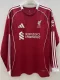 25-26 Liverpool Home Long Sleeve Soccer Jersey (长袖)