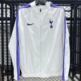 2025-26 Tottenham Hotspur  White Windbreaker