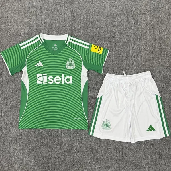 2025-26 Newcastle Away Kids Soccer Jersey