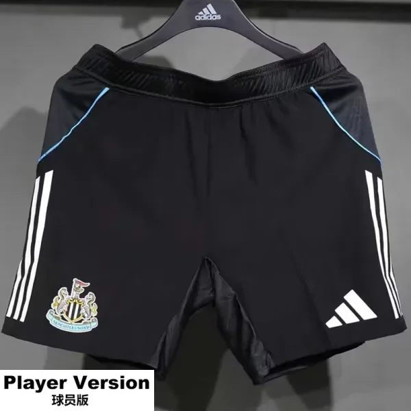 2025-26 Newcastle Home Player Version Shorts Pants (High Quality)(球员短裤)
