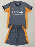 2025-26 Derby County Away Kids Soccer Jersey