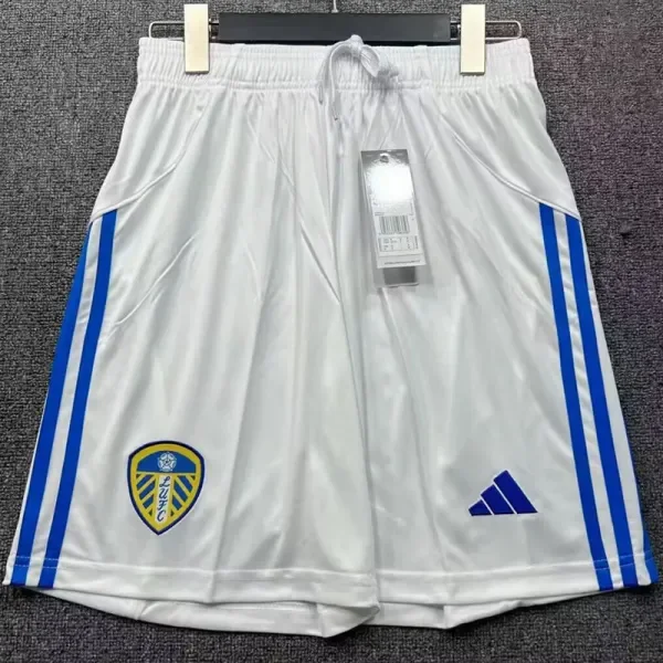 2025-26 Leeds United Home Shorts Pants