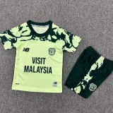 2025-26 Cardiff City Away Kids Soccer Jersey