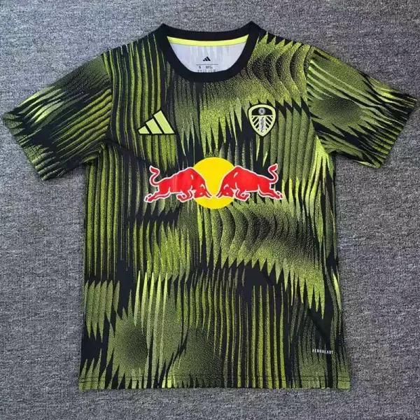 2025-26 Leeds United Green Black Training shirts