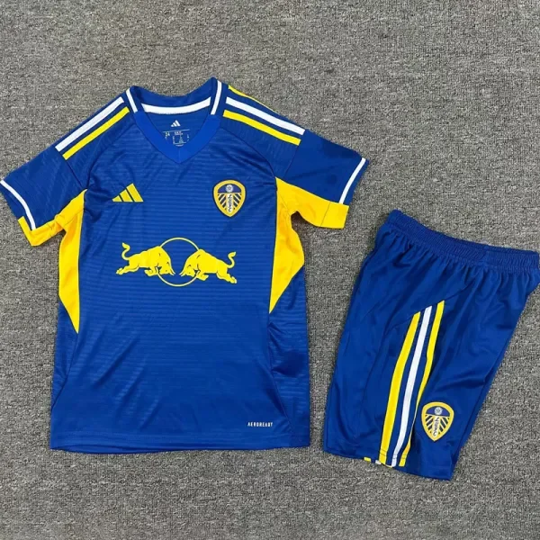 2025-26 Leeds United Away Kids Soccer Jersey