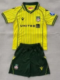 2025-26 Wrexham FC Away Kids Soccer Jersey
