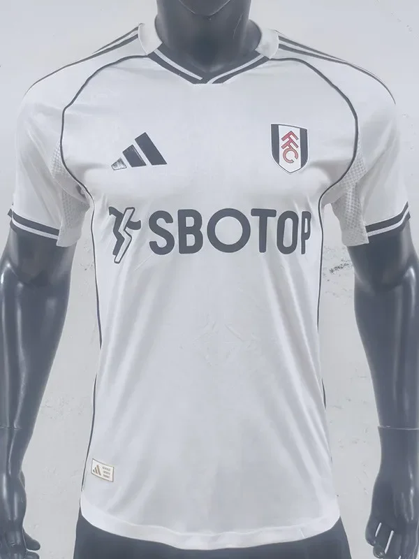 2025-26 Fulham Home Player Version Soccer Jersey