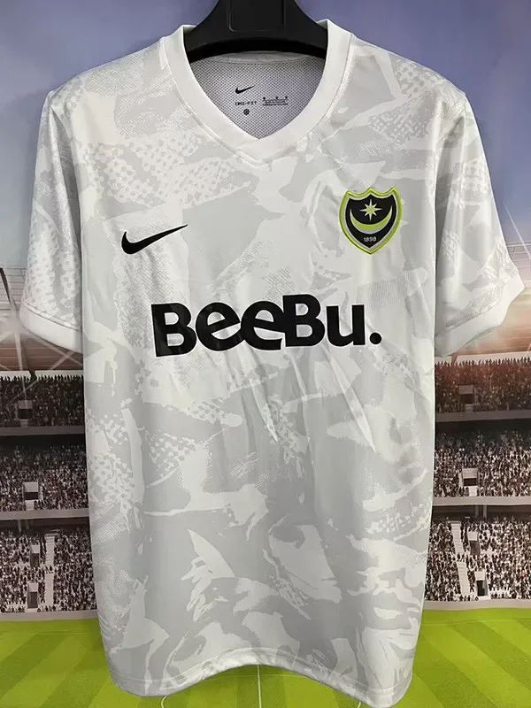 2025-26 Portsmouth Grey White Goalkeeper Soccer Jersey