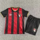 2025-26 Bournemouth Home Kids Soccer Jersey