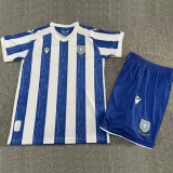 2025-26 Sheffield Wednesday Home Kids Soccer Jersey