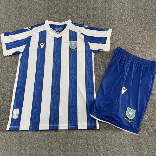 2025-26 Sheffield Wednesday Home Kids Soccer Jersey