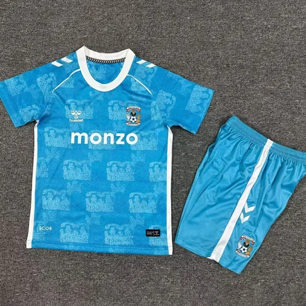 2025-26 Coventry City Home Kids Soccer Jersey