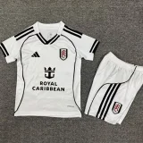 2025-26 Fulham Home Kids Soccer Jersey