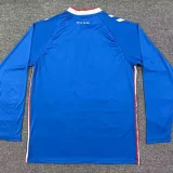 2025-26 Sunderland Away Long Sleeve Soccer Jersey (长袖)