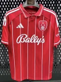 2025-26 Nottingham Forest Home Fans Soccer Jersey (前广告)