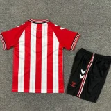 2025-26 Sunderland Home Kids Soccer Jersey