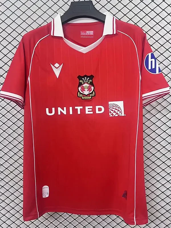 2025-26 Wrexham FC Home Fans Soccer Jersey