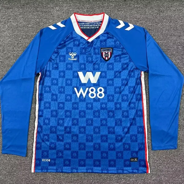 2025-26 Sunderland Away Long Sleeve Soccer Jersey (长袖)