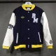 2025-26 Real Madrid Royal Blue Cotton Baseball Jacket