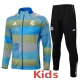 2025-26 Real Madrid Blue Kids Jacket Tracksuit #E2537(童装)
