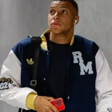 2025-26 Real Madrid Royal Blue Cotton Baseball Jacket