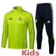 2025-26 Real Madrid Grass green Kids Jacket Tracksuit #E2584(童装)