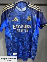 2025-26 Real Madrid  Blue Special Edition Player Version Training Shirts (球员)