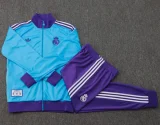 2025-26 Real Madrid Blue Kids Jacket Tracksuit #E2518(童装)