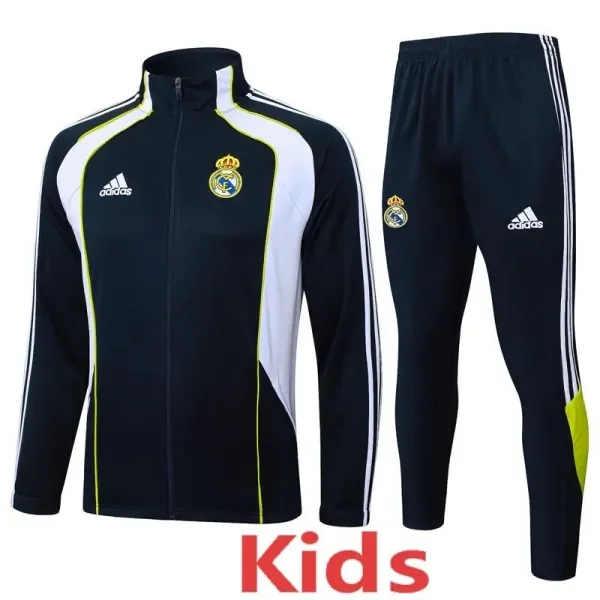 2025-26 Real Madrid Royal blue Kids Jacket Tracksuit #E2573(童装)