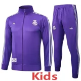 2025-26 Real Madrid Purple Kids Jacket Tracksuit #E2505(童装)