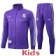2025-26 Real Madrid Purple Kids Jacket Tracksuit #E2505(童装)
