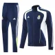 2025-26 Real Madrid Royal Blue Jacket Tracksuit #03