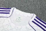 2025-26 Real Madrid White Training Short Suit