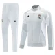 2025-26 Real Madrid Light gray Jacket Tracksuit #07